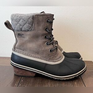 Sorel Slimpack II Lace Boots Womens size 7